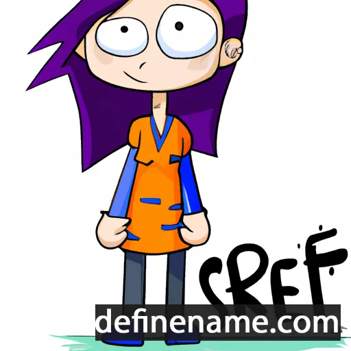 cartoon of the name Siret