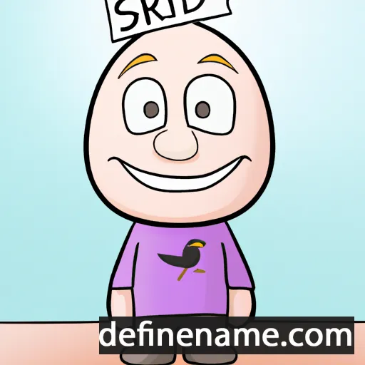 cartoon of the name Sirild