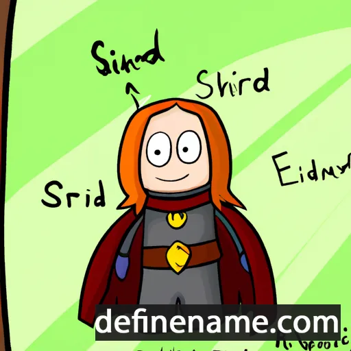 cartoon of the name Siriðann