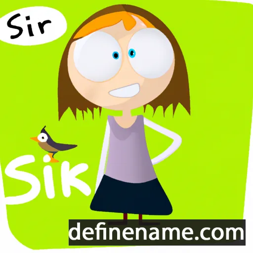 cartoon of the name Sirke