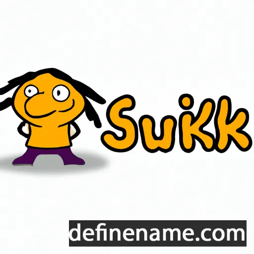 cartoon of the name Sirkku