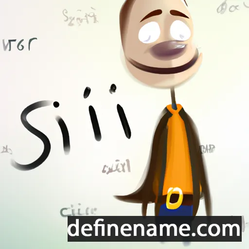 cartoon of the name Sirli