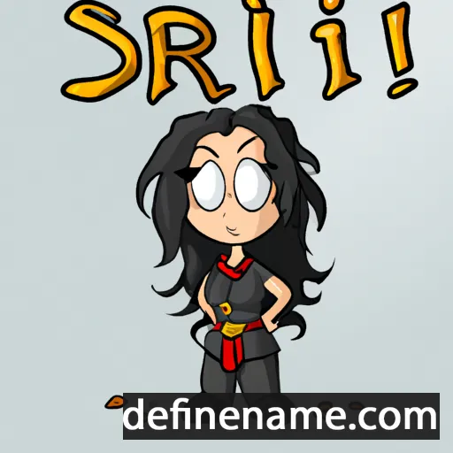 Sirrí cartoon