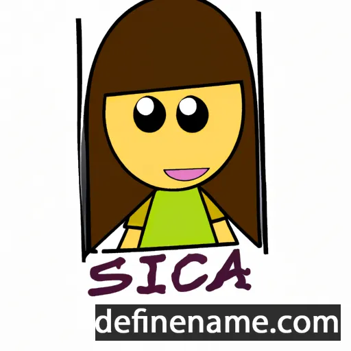 Sisca cartoon