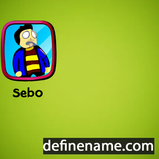 cartoon of the name Sisebod