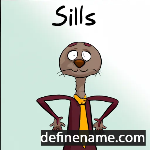 Sisillius cartoon