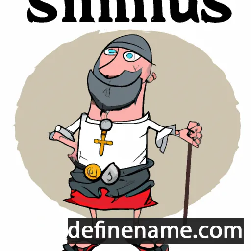 Sisinnius cartoon