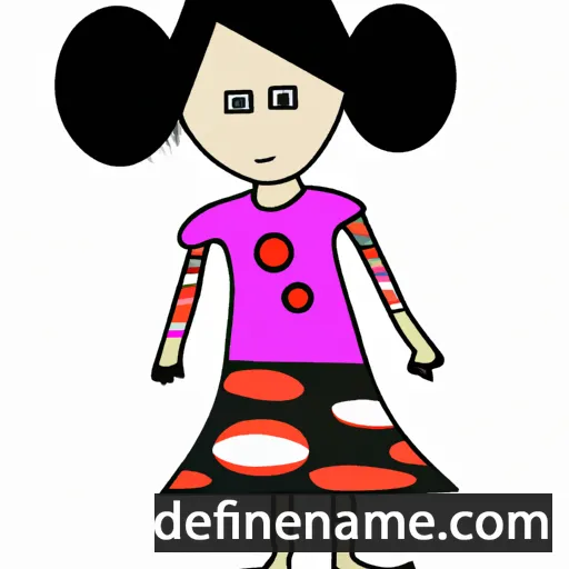 cartoon of the name Sista