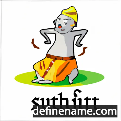 cartoon of the name Sitdjehuti