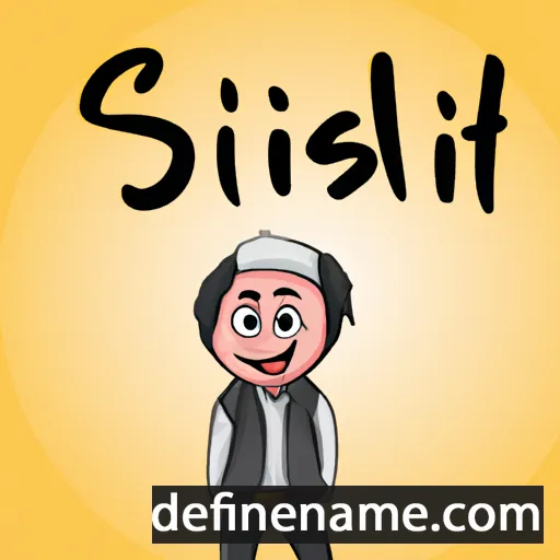 cartoon of the name Sittişah