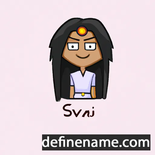 Sivani cartoon