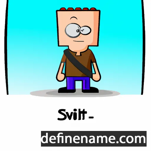 Sivbrit cartoon