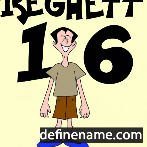 cartoon of the name Sixteen