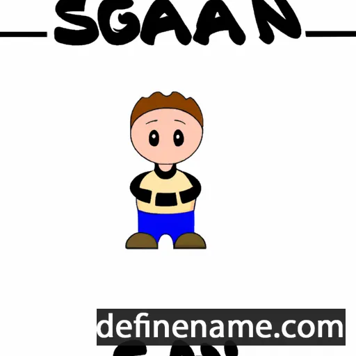 Sjaan cartoon