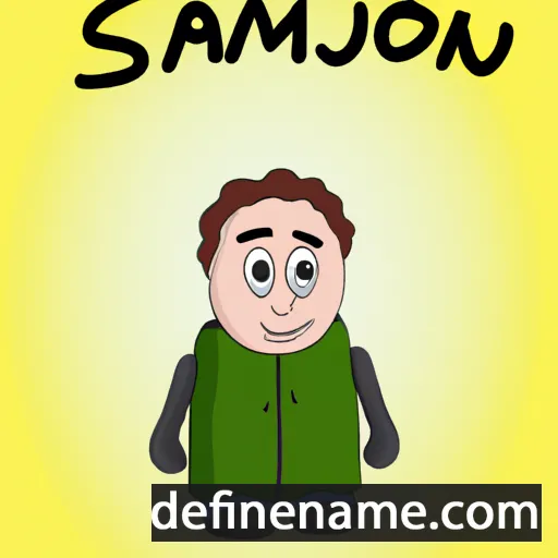 Sjamjon cartoon