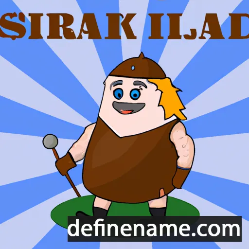 cartoon of the name Skáfiðr