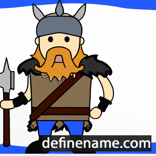 cartoon of the name Skáviðr