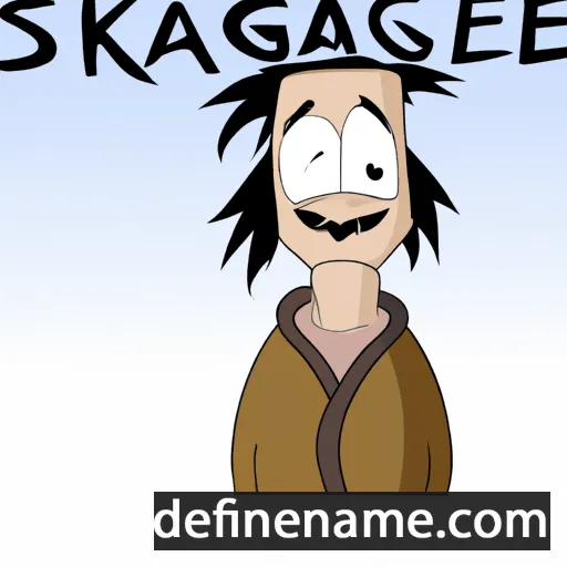 Skaghe cartoon