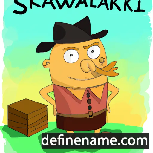 Skarbisław cartoon