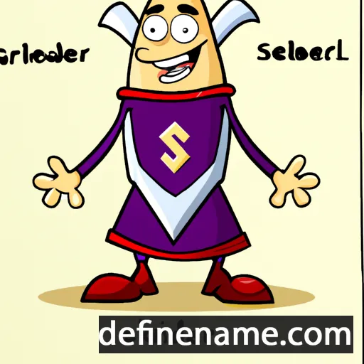 cartoon of the name Skerdilaid