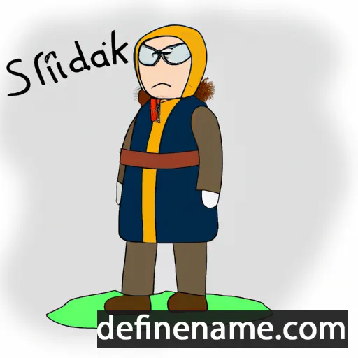 Skjöldúlfr cartoon