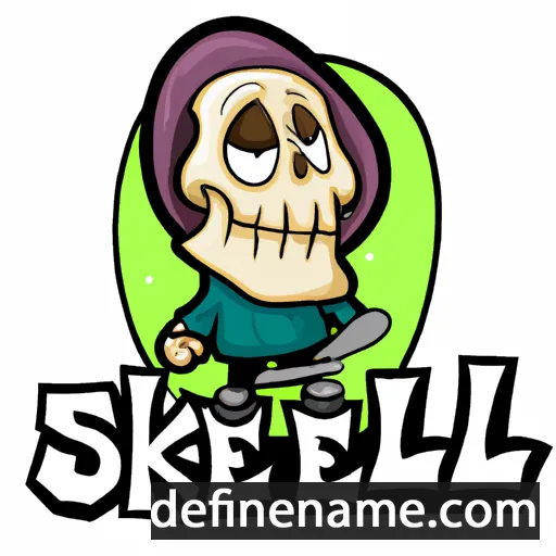 cartoon of the name Skǫll