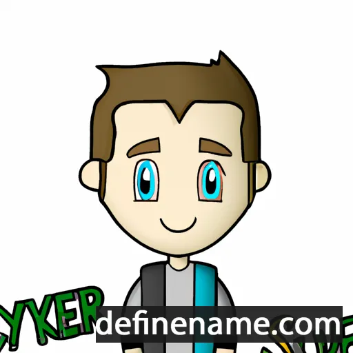 cartoon of the name Skuyler