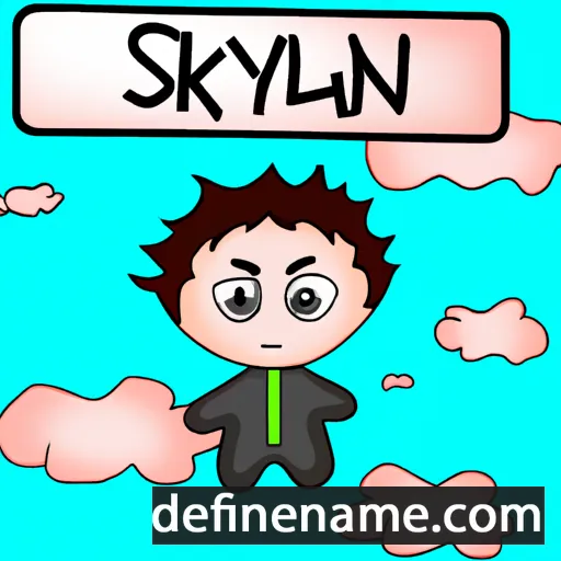 Skylan cartoon