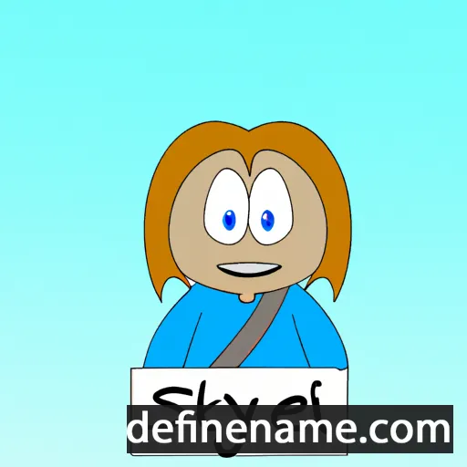 cartoon of the name Skyldfri