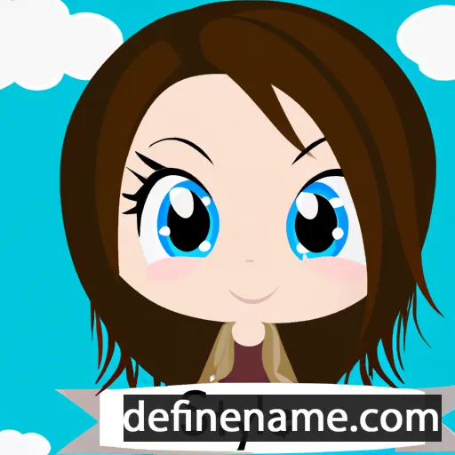 cartoon of the name Skylee