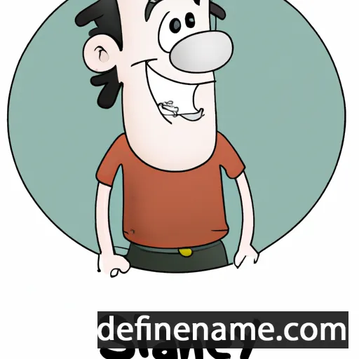 cartoon of the name Slaney