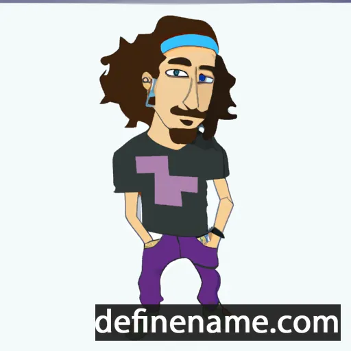 cartoon of the name Slav