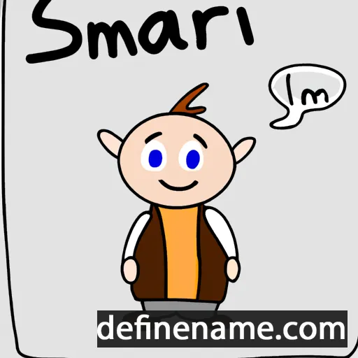 Smári cartoon