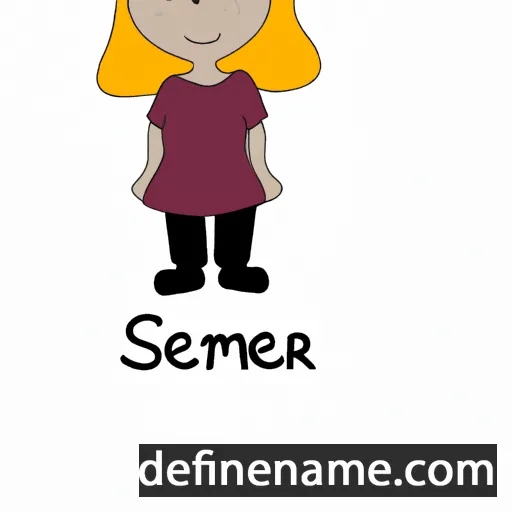 cartoon of the name Smæra