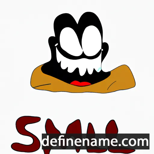 cartoon of the name Smaïl