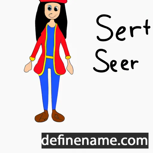 cartoon of the name Şöhret