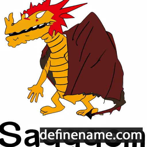 cartoon of the name Smaug