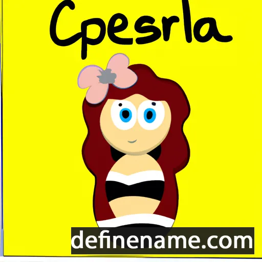 cartoon of the name Smeralda