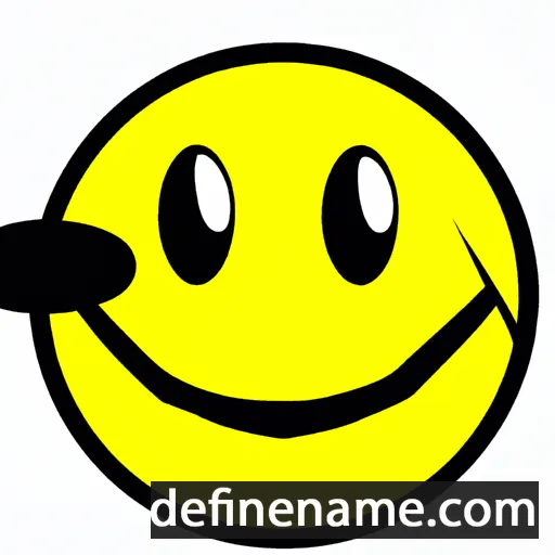 cartoon of the name Smiley