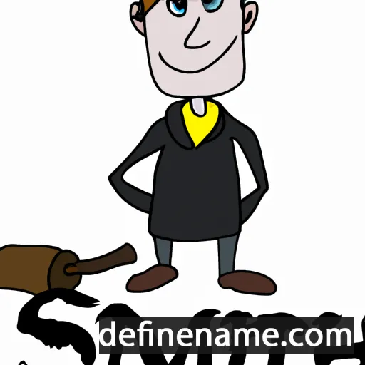 cartoon of the name Smith