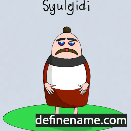 Snæleyg cartoon