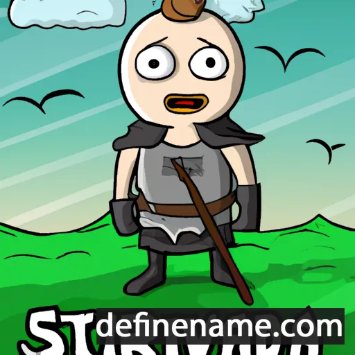 cartoon of the name Snævarr