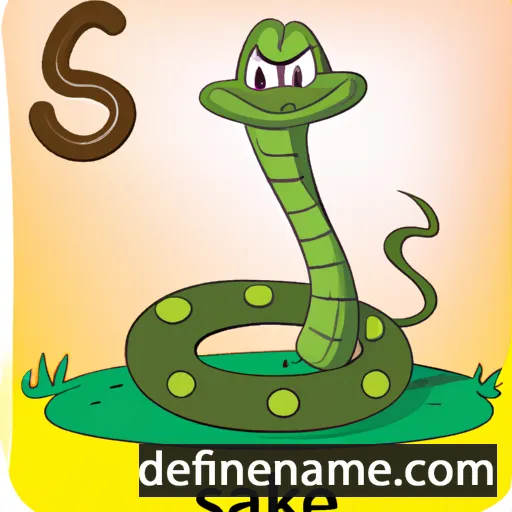 Snake cartoon