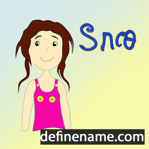 Sneja cartoon