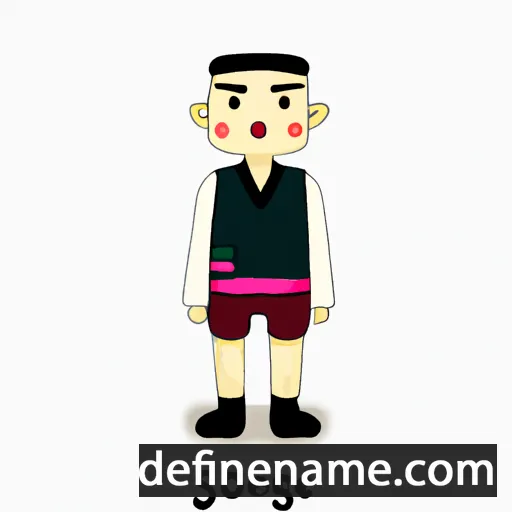 cartoon of the name So-haeng