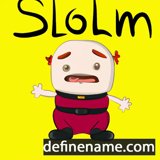 Sólmai cartoon