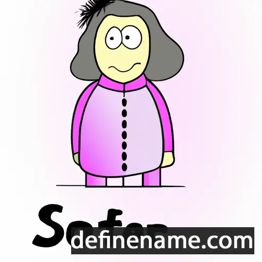 cartoon of the name Söffren