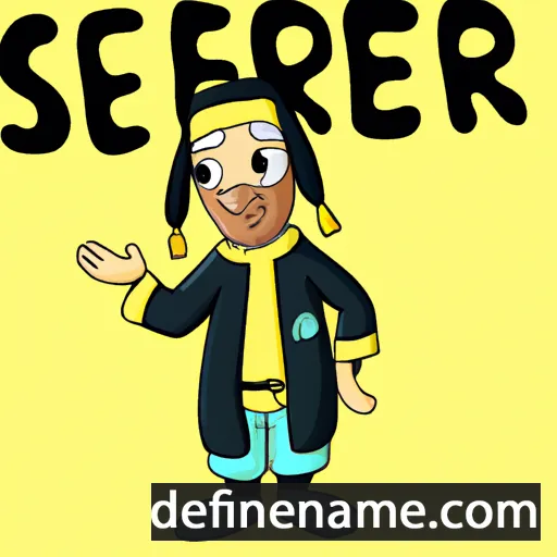 cartoon of the name Söfren