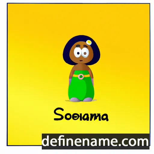 Soamaraina cartoon