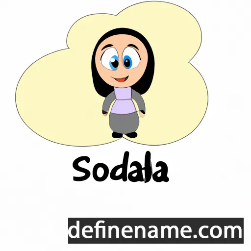 Sobeida cartoon